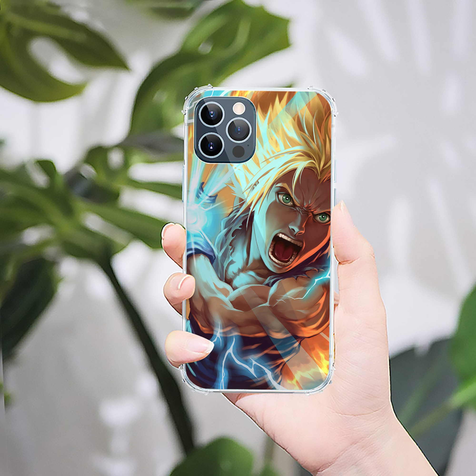 （画像用） ドラゴンボール DRAGON BALL 【iPhone 12シリーズ対応】透明スマホケース（クリアソフトケース）
